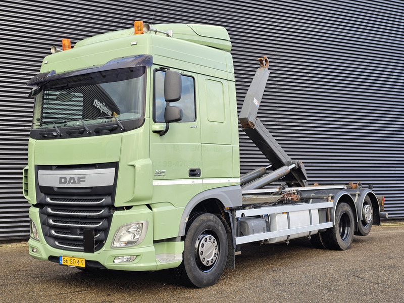 DAF XF 460 6x2 SPACECAB / HOOKLIFT / ABROLKIPPER - Φορτηγό φόρτωσης γάντζου: φωτογραφία 1 DAF XF 460 6x2 SPACECAB / HOOKLIFT / ABROLKIPPER - Φορτηγό φόρτωσης γάντζου: φωτογραφία 1