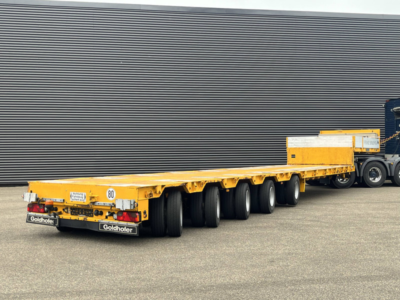 Goldhofer STZ-L 5-50/80 A / EXTENDABLE / 5 X STEERING AXLE - Επικαθήμενο με χαμηλό δάπεδο: φωτογραφία 5 Goldhofer STZ-L 5-50/80 A / EXTENDABLE / 5 X STEERING AXLE - Επικαθήμενο με χαμηλό δάπεδο: φωτογραφία 5