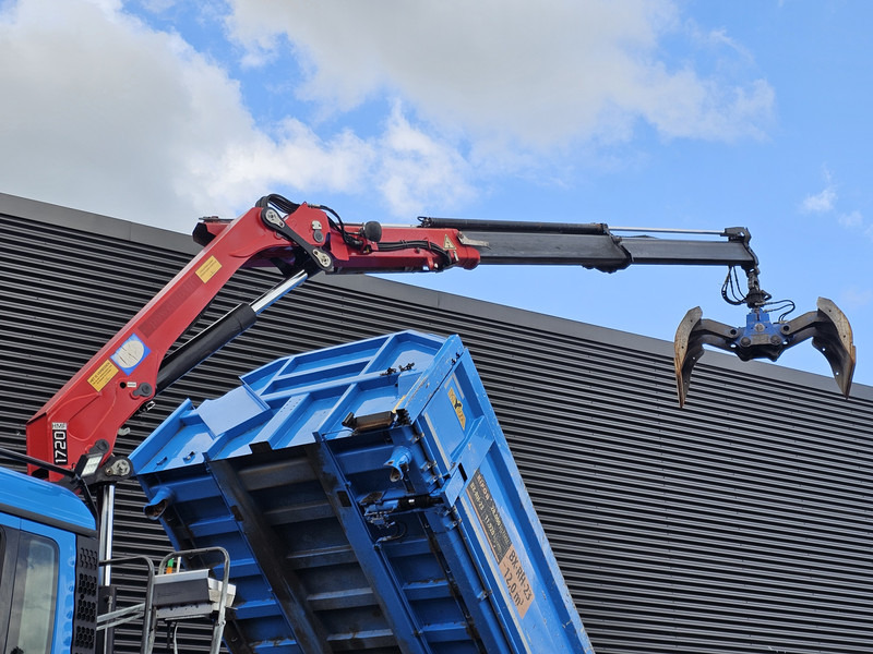 MAN TGS 28.400 6X4-4 BL / CRANE + 2 SIDE TIPPER - Φορτηγό ανατρεπόμενο, Φορτηγό με γερανό: φωτογραφία 5 MAN TGS 28.400 6X4-4 BL / CRANE + 2 SIDE TIPPER - Φορτηγό ανατρεπόμενο, Φορτηγό με γερανό: φωτογραφία 5