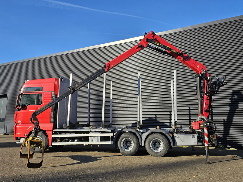 MAN TGX 26.580 6x4 BL / RETARDER / EPSILON Q170Z96 / HOLZ - Φορτηγό με γερανό: φωτογραφία 2 MAN TGX 26.580 6x4 BL / RETARDER / EPSILON Q170Z96 / HOLZ - Φορτηγό με γερανό: φωτογραφία 2