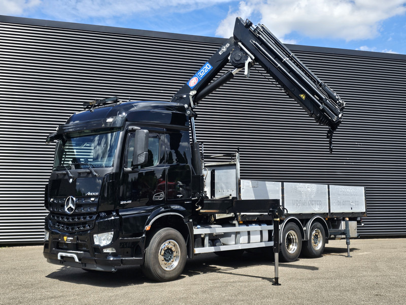 Mercedes-Benz AROCS 2545 6x2 / HMF 32 TM / CRANE / KRAN - Φορτηγό με ανοιχτή καρότσα, Φορτηγό με γερανό: φωτογραφία 2 Mercedes-Benz AROCS 2545 6x2 / HMF 32 TM / CRANE / KRAN - Φορτηγό με ανοιχτή καρότσα, Φορτηγό με γερανό: φωτογραφία 2