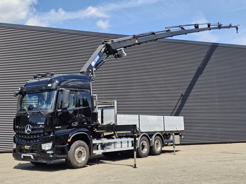 Mercedes-Benz AROCS 2545 6x2 / HMF 32 TM / CRANE / KRAN - Φορτηγό με ανοιχτή καρότσα, Φορτηγό με γερανό: φωτογραφία 1 Mercedes-Benz AROCS 2545 6x2 / HMF 32 TM / CRANE / KRAN - Φορτηγό με ανοιχτή καρότσα, Φορτηγό με γερανό: φωτογραφία 1