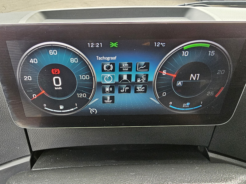 Φορτηγό ανατρεπόμενο, Φορτηγό με γερανό Mercedes-Benz AROCS 4145 / 8X6 / TIPPER + HMF CRANE: φωτογραφία 17