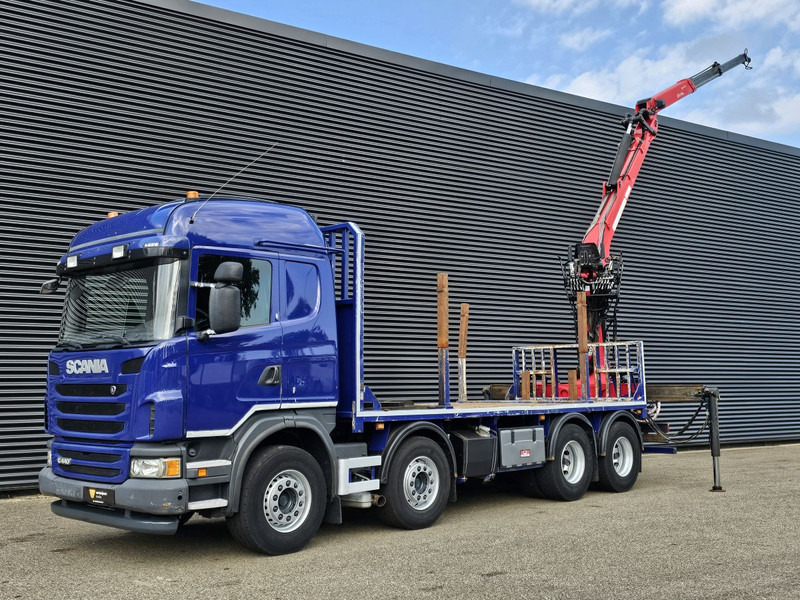 Scania G440 / RETARDER / 8x4 / PALFINGER-EPSILON CRANE - Φορτηγό με γερανό: φωτογραφία 4 Scania G440 / RETARDER / 8x4 / PALFINGER-EPSILON CRANE - Φορτηγό με γερανό: φωτογραφία 4