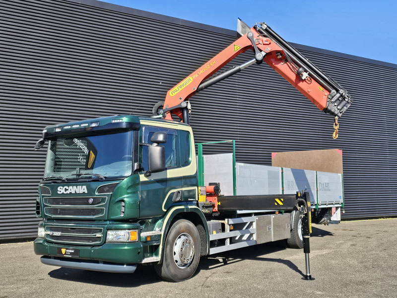 Scania P320 4x2 / PALFINGER 14TM / CRANE/KRAN/GRUE - Φορτηγό με ανοιχτή καρότσα, Φορτηγό με γερανό: φωτογραφία 4 Scania P320 4x2 / PALFINGER 14TM / CRANE/KRAN/GRUE - Φορτηγό με ανοιχτή καρότσα, Φορτηγό με γερανό: φωτογραφία 4
