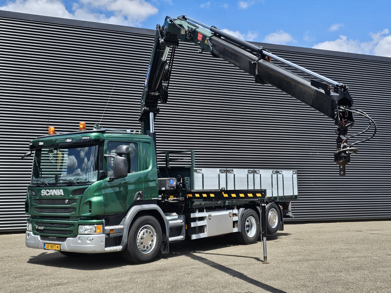 Scania P410 / 6X2-4 / 21 t/m CRANE / KRAN - Φορτηγό με γερανό: φωτογραφία 2 Scania P410 / 6X2-4 / 21 t/m CRANE / KRAN - Φορτηγό με γερανό: φωτογραφία 2