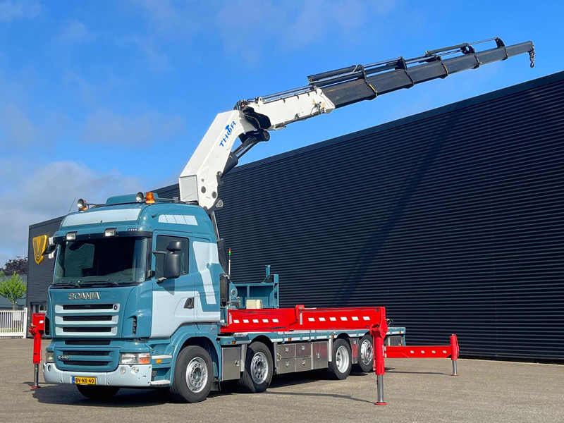 Scania R 440 8X2*6 / HMF THOR K6 - Φορτηγό με γερανό: φωτογραφία 1 Scania R 440 8X2*6 / HMF THOR K6 - Φορτηγό με γερανό: φωτογραφία 1