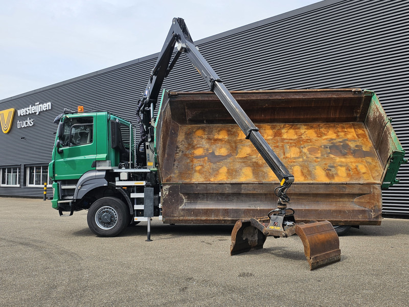 Tatra 6X6 / T158/II / 2 SIDE TIPPER - HMF Z CRANE - Φορτηγό ανατρεπόμενο, Φορτηγό με γερανό: φωτογραφία 3 Tatra 6X6 / T158/II / 2 SIDE TIPPER - HMF Z CRANE - Φορτηγό ανατρεπόμενο, Φορτηγό με γερανό: φωτογραφία 3
