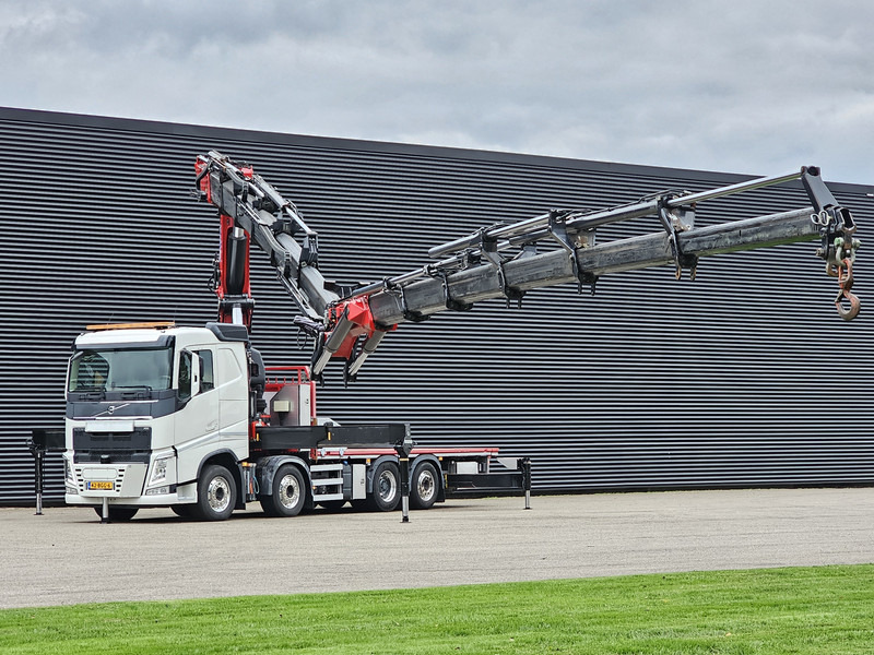 Volvo FH 540 8x2 / 85 t/m CRANE / JIB / WINCH / KRAN - Φορτηγό με ανοιχτή καρότσα, Φορτηγό με γερανό: φωτογραφία 3 Volvo FH 540 8x2 / 85 t/m CRANE / JIB / WINCH / KRAN - Φορτηγό με ανοιχτή καρότσα, Φορτηγό με γερανό: φωτογραφία 3
