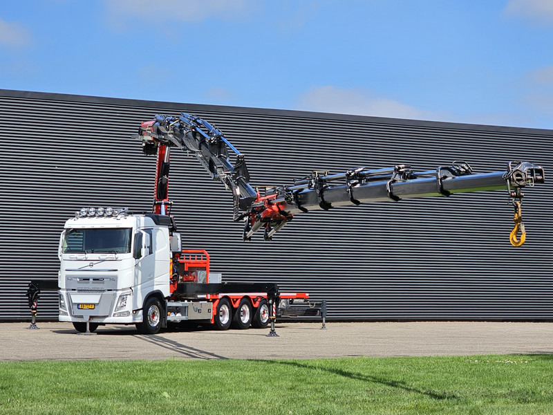 Volvo FH 540 8x4-4 / FASSI 71 t/m CRANE + JIB WINCH / KRAN / GRUA - Φορτηγό με ανοιχτή καρότσα, Φορτηγό με γερανό: φωτογραφία 3 Volvo FH 540 8x4-4 / FASSI 71 t/m CRANE + JIB WINCH / KRAN / GRUA - Φορτηγό με ανοιχτή καρότσα, Φορτηγό με γερανό: φωτογραφία 3