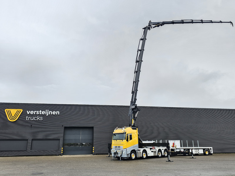 Volvo FH 540 8x4 / PALFINGER 165 TEC 7 + PJ300 / WINCH - Φορτηγό με ανοιχτή καρότσα, Φορτηγό με γερανό: φωτογραφία 3 Volvo FH 540 8x4 / PALFINGER 165 TEC 7 + PJ300 / WINCH - Φορτηγό με ανοιχτή καρότσα, Φορτηγό με γερανό: φωτογραφία 3