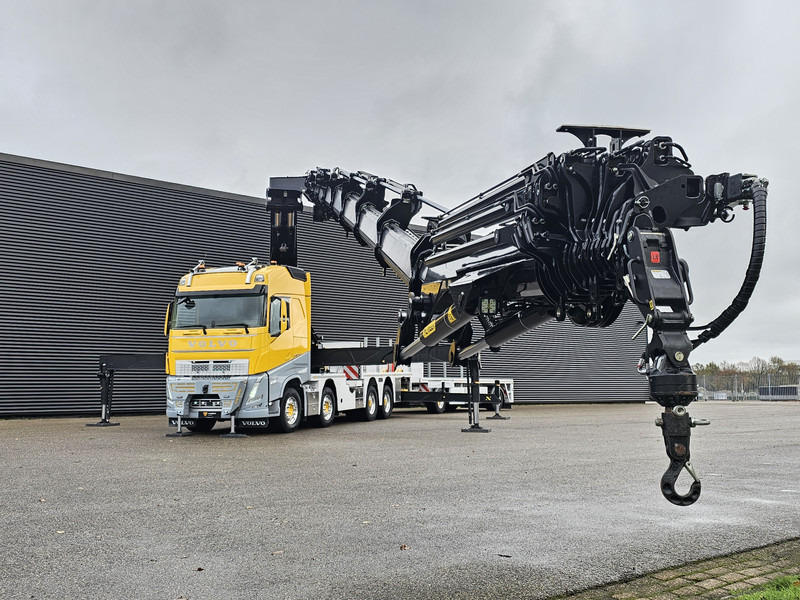 Volvo FH 540 8x4 / PALFINGER 165 TEC 7 + PJ300 / WINCH - Φορτηγό με ανοιχτή καρότσα, Φορτηγό με γερανό: φωτογραφία 4 Volvo FH 540 8x4 / PALFINGER 165 TEC 7 + PJ300 / WINCH - Φορτηγό με ανοιχτή καρότσα, Φορτηγό με γερανό: φωτογραφία 4