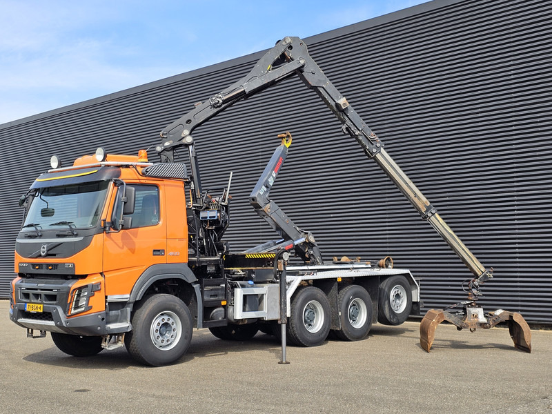 Volvo FMX 460 8x4-4 / HIAB Z CRANE + HOOKLIFT - Φορτηγό φόρτωσης γάντζου: φωτογραφία 2 Volvo FMX 460 8x4-4 / HIAB Z CRANE + HOOKLIFT - Φορτηγό φόρτωσης γάντζου: φωτογραφία 2