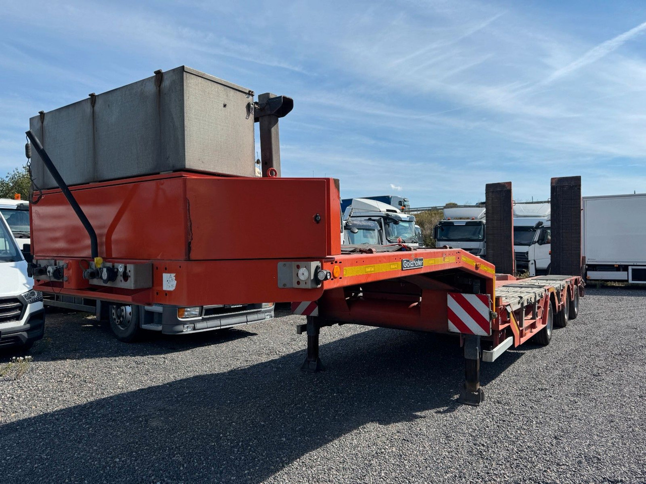 Goldhofer STN-L 3 (245) RM Lift- & Lenkache | hydr. Rampen - Επικαθήμενο με χαμηλό δάπεδο: φωτογραφία 3 Goldhofer STN-L 3 (245) RM Lift- & Lenkache | hydr. Rampen - Επικαθήμενο με χαμηλό δάπεδο: φωτογραφία 3