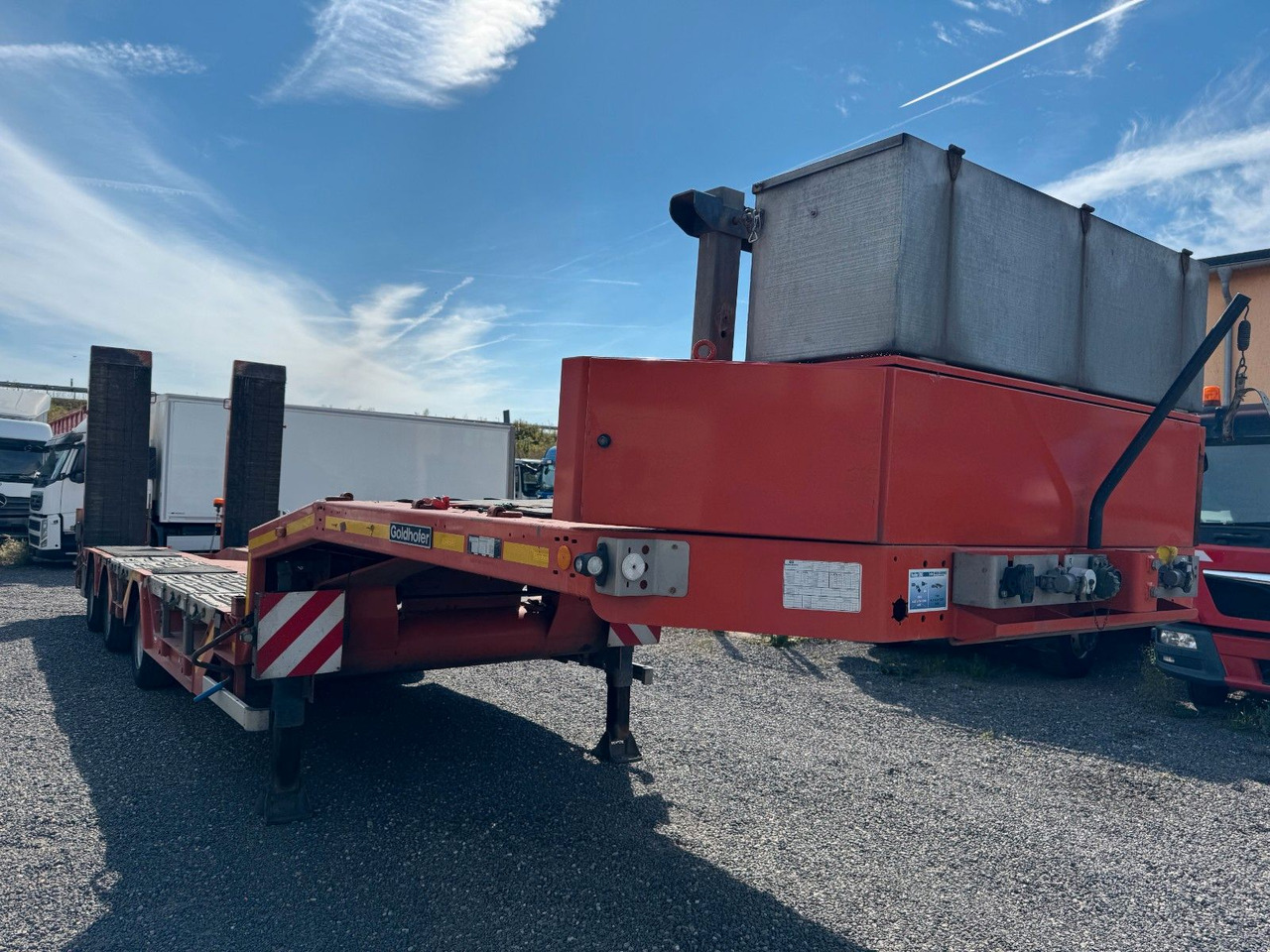 Goldhofer STN-L 3 (245) RM Lift- & Lenkache | hydr. Rampen - Επικαθήμενο με χαμηλό δάπεδο: φωτογραφία 5 Goldhofer STN-L 3 (245) RM Lift- & Lenkache | hydr. Rampen - Επικαθήμενο με χαμηλό δάπεδο: φωτογραφία 5