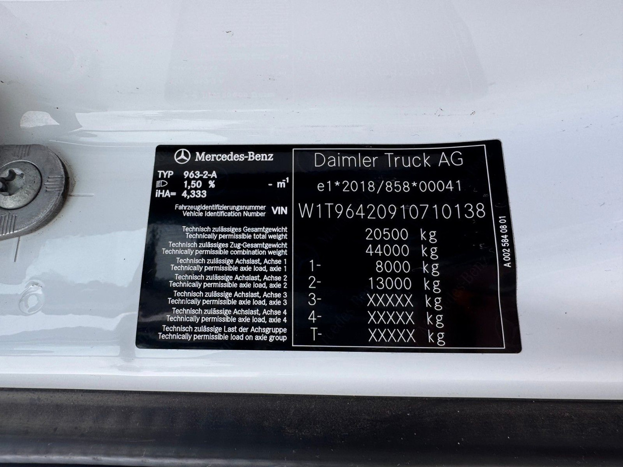 Mercedes-Benz 1840 2140 4X2 Kipper % Kran mit Funk Top Zust. - Φορτηγό ανατρεπόμενο: φωτογραφία 3 Mercedes-Benz 1840 2140 4X2 Kipper % Kran mit Funk Top Zust. - Φορτηγό ανατρεπόμενο: φωτογραφία 3