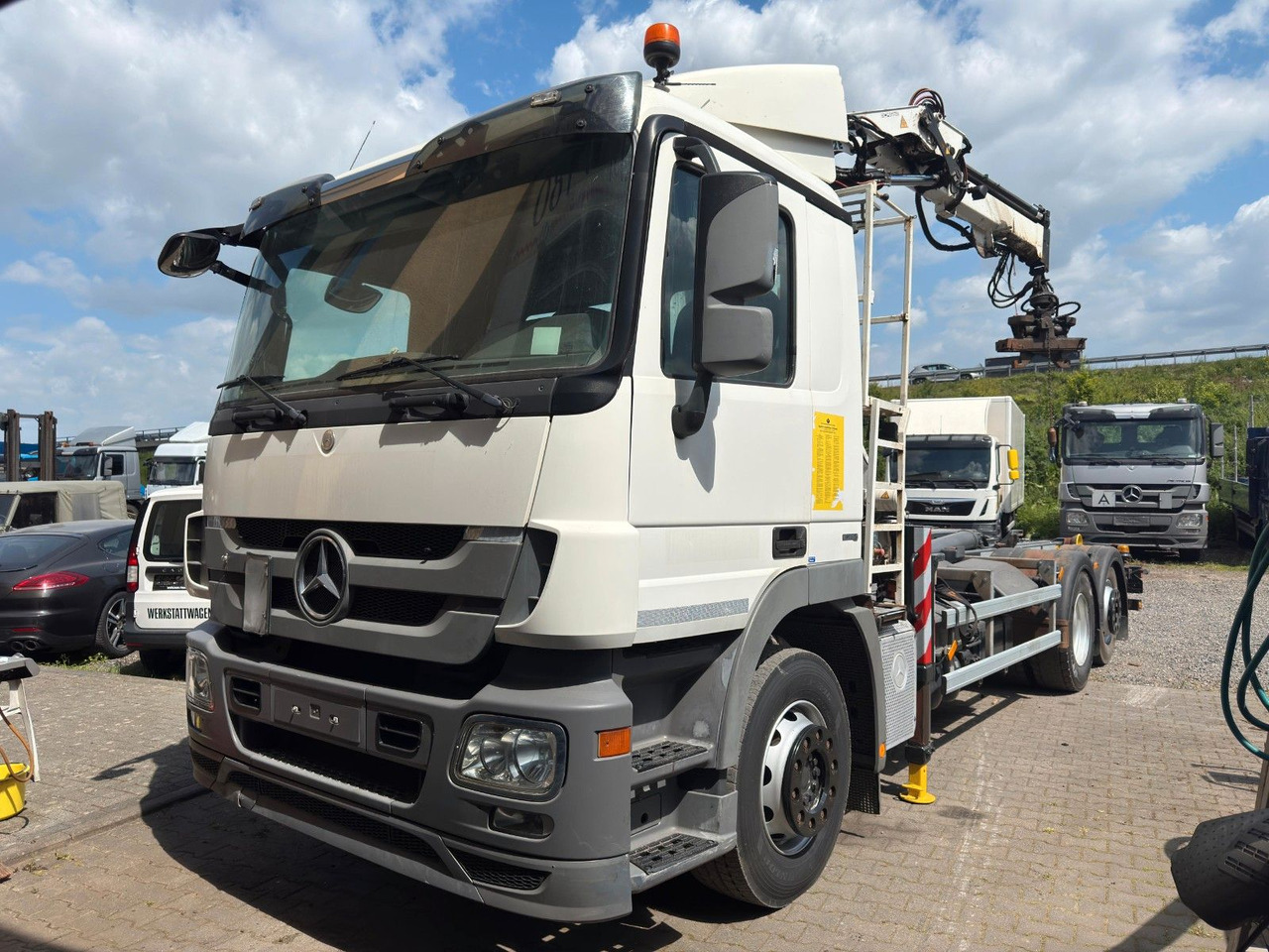 Mercedes-Benz 2541 6x2 ARK Meiller 20.65 | ATLA 120.2E mit 5&6 - Φορτηγό φόρτωσης γάντζου, Φορτηγό με γερανό: φωτογραφία 1 Mercedes-Benz 2541 6x2 ARK Meiller 20.65 | ATLA 120.2E mit 5&6 - Φορτηγό φόρτωσης γάντζου, Φορτηγό με γερανό: φωτογραφία 1