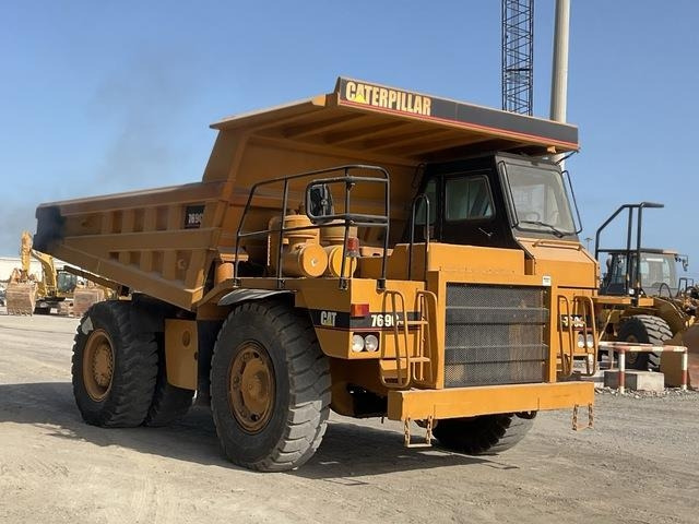 CAT 769 - Ανατρεπόμενο όχημα μεταφοράς λατομικών υλικών: φωτογραφία 4 CAT 769 - Ανατρεπόμενο όχημα μεταφοράς λατομικών υλικών: φωτογραφία 4
