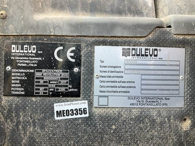 Dulevo 6000 - Σάρωθρο δρόμων: φωτογραφία 5 Dulevo 6000 - Σάρωθρο δρόμων: φωτογραφία 5