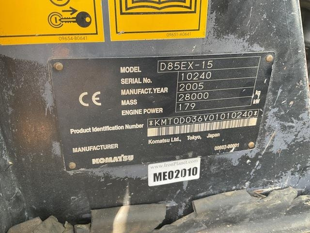 Μίσθωση Komatsu D85EX-15 Komatsu D85EX-15: φωτογραφία 6 Μίσθωση Komatsu D85EX-15 Komatsu D85EX-15: φωτογραφία 6