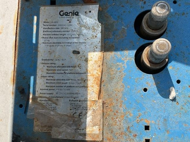 Genie GS2632 - Ψαλιδωτό ανυψωτικό: φωτογραφία 5 Genie GS2632 - Ψαλιδωτό ανυψωτικό: φωτογραφία 5