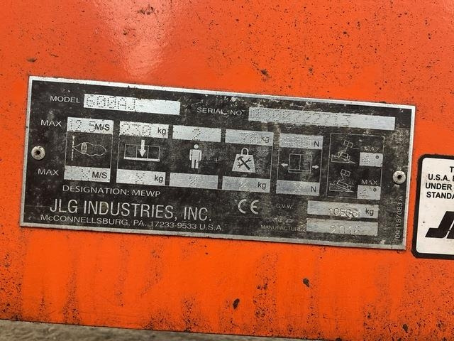 JLG 600AJ - Καλαθοφόρο ανυψωτικό: φωτογραφία 5 JLG 600AJ - Καλαθοφόρο ανυψωτικό: φωτογραφία 5