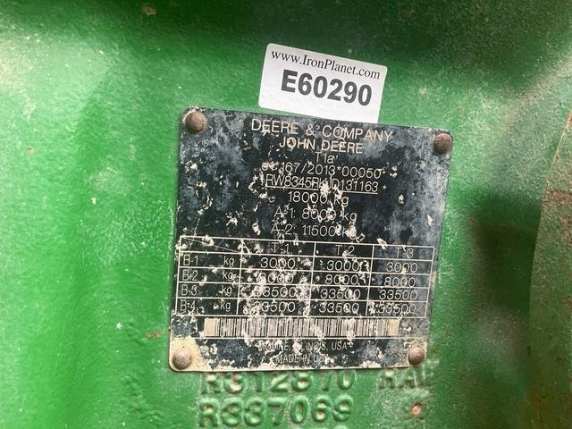 John Deere 8345R - Τρακτέρ: φωτογραφία 5 John Deere 8345R - Τρακτέρ: φωτογραφία 5