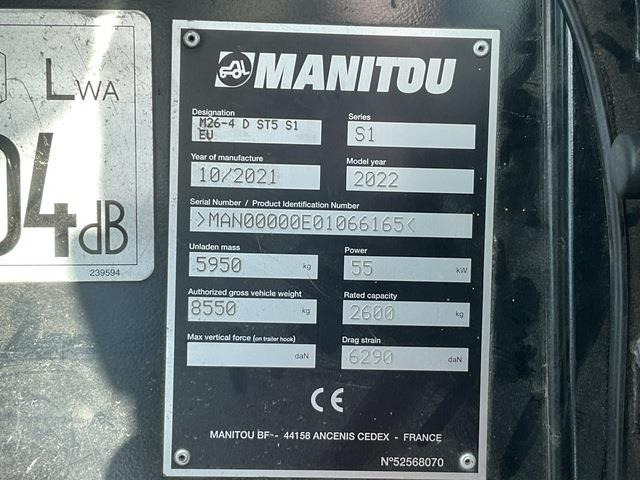 Manitou M26-4 - Φορτηγό ανωμάλου εδάφους: φωτογραφία 5 Manitou M26-4 - Φορτηγό ανωμάλου εδάφους: φωτογραφία 5