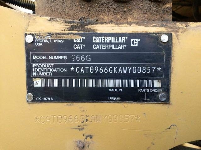CAT 966G - Ελαστιχοφόρος φορτωτής: φωτογραφία 5 CAT 966G - Ελαστιχοφόρος φορτωτής: φωτογραφία 5