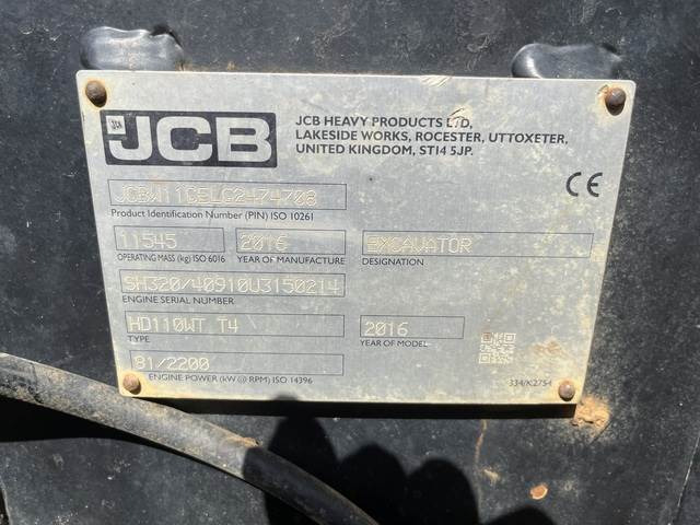 JCB HD110WTT4 - Τροχοφόρος εκσκαφέας: φωτογραφία 5 JCB HD110WTT4 - Τροχοφόρος εκσκαφέας: φωτογραφία 5