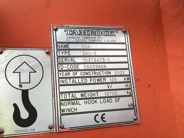 Tamrock CHA560 - Μηχάνημα διάτρησης: φωτογραφία 5 Tamrock CHA560 - Μηχάνημα διάτρησης: φωτογραφία 5