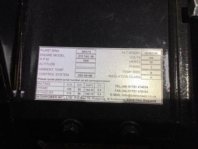 Interpower Atex - Βιομηχανική γεννήτρια: φωτογραφία 5 Interpower Atex - Βιομηχανική γεννήτρια: φωτογραφία 5