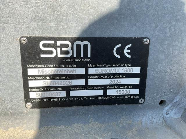 SBM Euromix 1600-64L - Εργοστάσιο σκυροδέματος: φωτογραφία 4 SBM Euromix 1600-64L - Εργοστάσιο σκυροδέματος: φωτογραφία 4