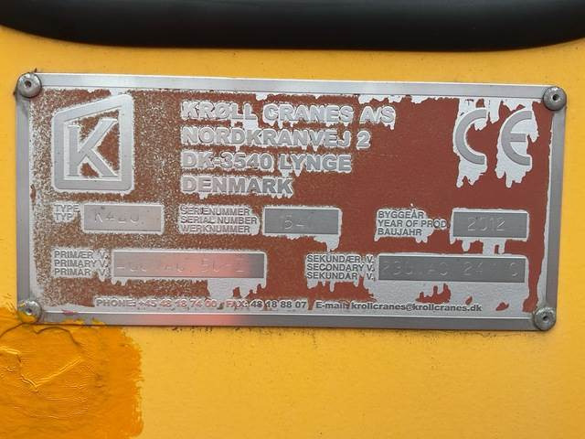 Kroll K420 - Πυργογερανός: φωτογραφία 5 Kroll K420 - Πυργογερανός: φωτογραφία 5