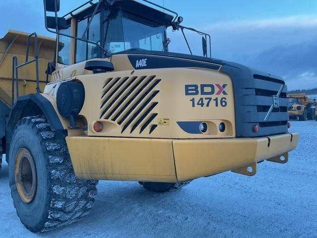 Αρθρωτό φορτηγό Volvo A40E: φωτογραφία 22 Αρθρωτό φορτηγό Volvo A40E: φωτογραφία 22