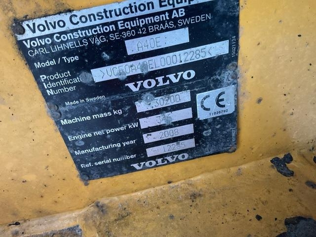 Αρθρωτό φορτηγό Volvo A40E: φωτογραφία 6 Αρθρωτό φορτηγό Volvo A40E: φωτογραφία 6