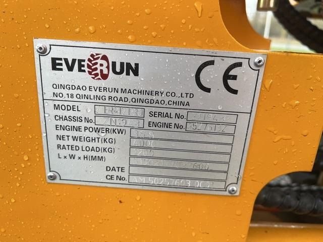 Everun ER412 Pro - Ελαστιχοφόρος φορτωτής: φωτογραφία 5 Everun ER412 Pro - Ελαστιχοφόρος φορτωτής: φωτογραφία 5