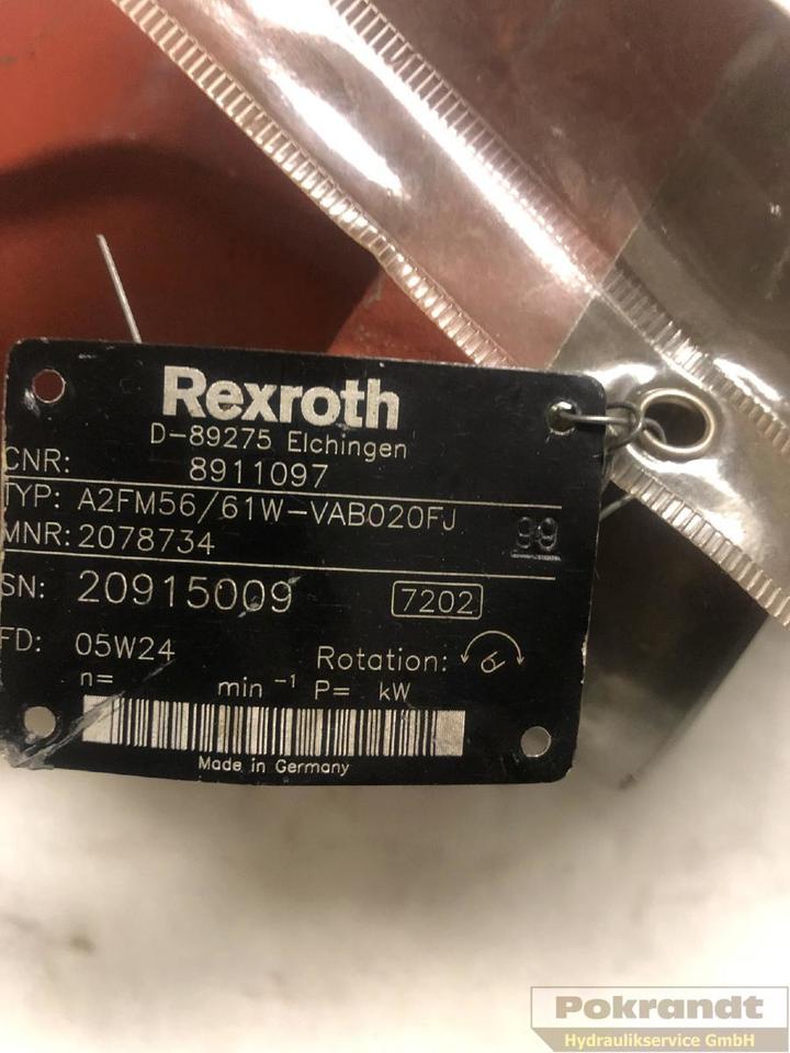 Rexroth A2FM56/61W - Υδραυλικός κινητήρας: φωτογραφία 2 Rexroth A2FM56/61W - Υδραυλικός κινητήρας: φωτογραφία 2