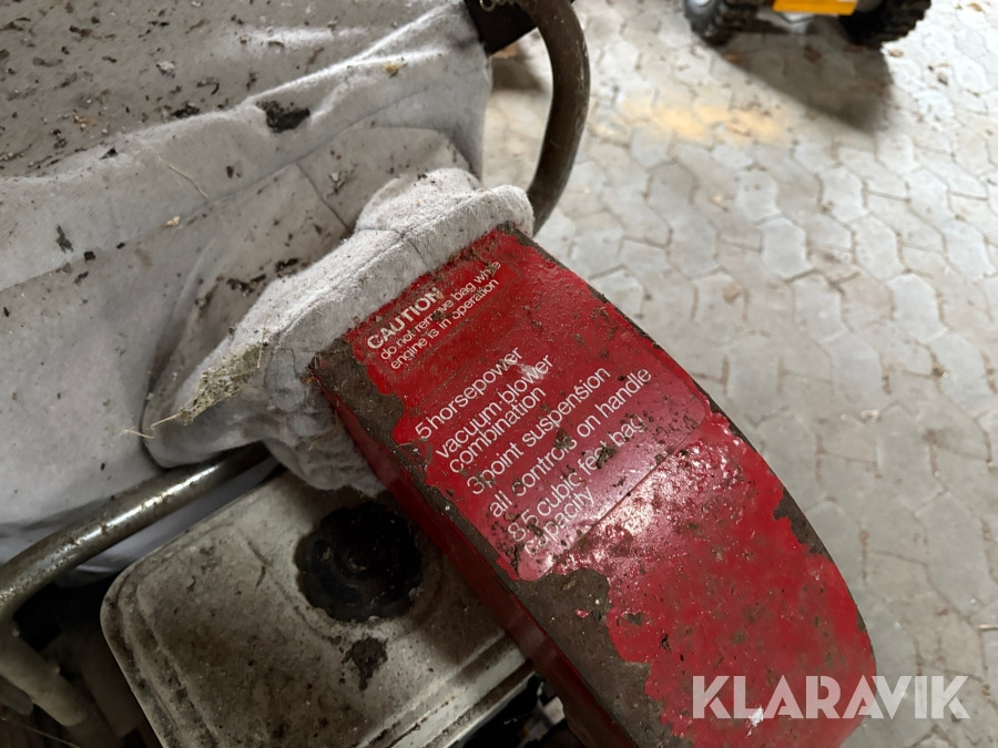 Løvsuger Toro - Μηχανήματα κήπου: φωτογραφία 5 Løvsuger Toro - Μηχανήματα κήπου: φωτογραφία 5