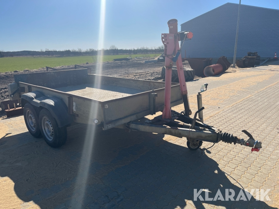 Trailer med tip lad og kran Variant - Τρέιλερ: φωτογραφία 3 Trailer med tip lad og kran Variant - Τρέιλερ: φωτογραφία 3