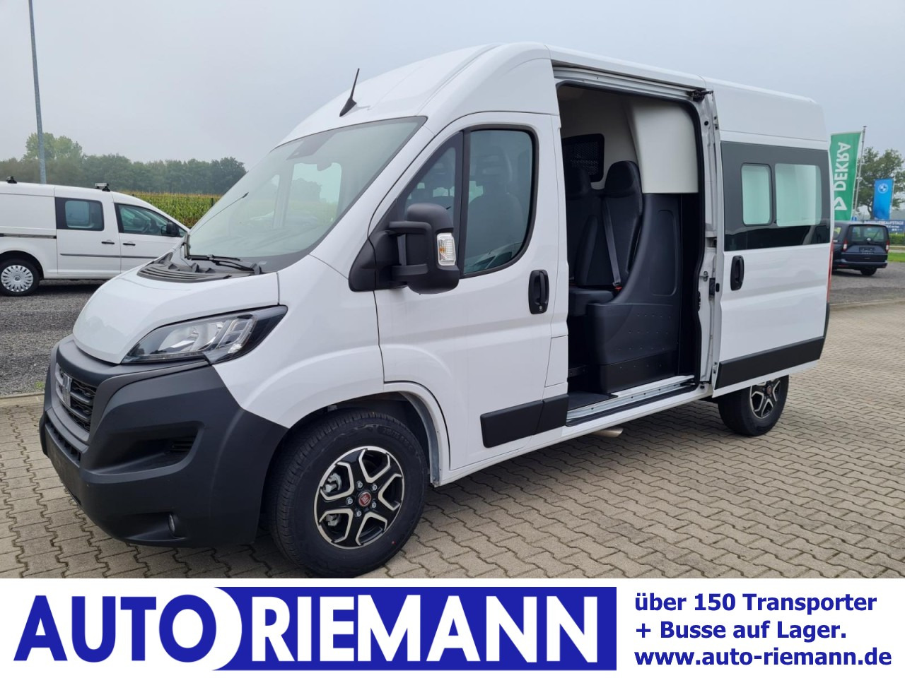 Fiat Ducato 35 Kasten Doka 7-Sitze 2x Schiebetür Maxi L2H2 - Βαν, Διπλοκάμπινο ελαφρύ επαγγελματικό: φωτογραφία 1 Fiat Ducato 35 Kasten Doka 7-Sitze 2x Schiebetür Maxi L2H2 - Βαν, Διπλοκάμπινο ελαφρύ επαγγελματικό: φωτογραφία 1