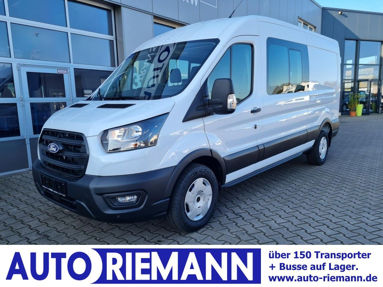 Βαν, Διπλοκάμπινο ελαφρύ επαγγελματικό Ford Transit 35 Kasten Doka TDCi Mixto Trend AHK KAME: φωτογραφία 1