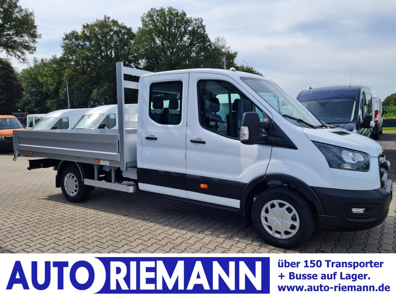 Ford Transit 350 Doka L3 L4 Trend RWD AHK KLIMA TEMPOMAT - Μικρό φορτηγό με καρότσα, Διπλοκάμπινο ελαφρύ επαγγελματικό: φωτογραφία 1 Ford Transit 350 Doka L3 L4 Trend RWD AHK KLIMA TEMPOMAT - Μικρό φορτηγό με καρότσα, Διπλοκάμπινο ελαφρύ επαγγελματικό: φωτογραφία 1