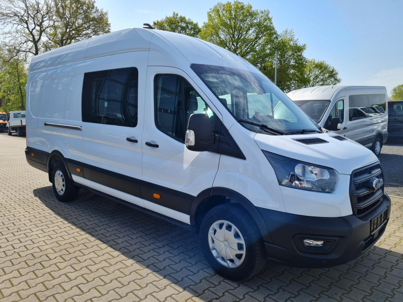 Ford Transit 350 Kasten L4H3 Doka Trend Mixto RWD - Βαν, Διπλοκάμπινο ελαφρύ επαγγελματικό: φωτογραφία 3 Ford Transit 350 Kasten L4H3 Doka Trend Mixto RWD - Βαν, Διπλοκάμπινο ελαφρύ επαγγελματικό: φωτογραφία 3