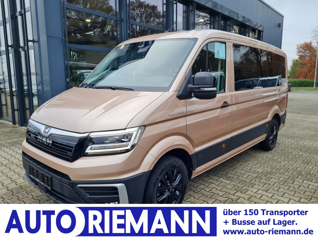 Man TGE 3.180 TDi Kombi 9 Sitze ALU KAMERA LED LEDER Sonderumbau - Μικρό λεωφορείο, Επιβατικό βαν: φωτογραφία 1 Man TGE 3.180 TDi Kombi 9 Sitze ALU KAMERA LED LEDER Sonderumbau - Μικρό λεωφορείο, Επιβατικό βαν: φωτογραφία 1