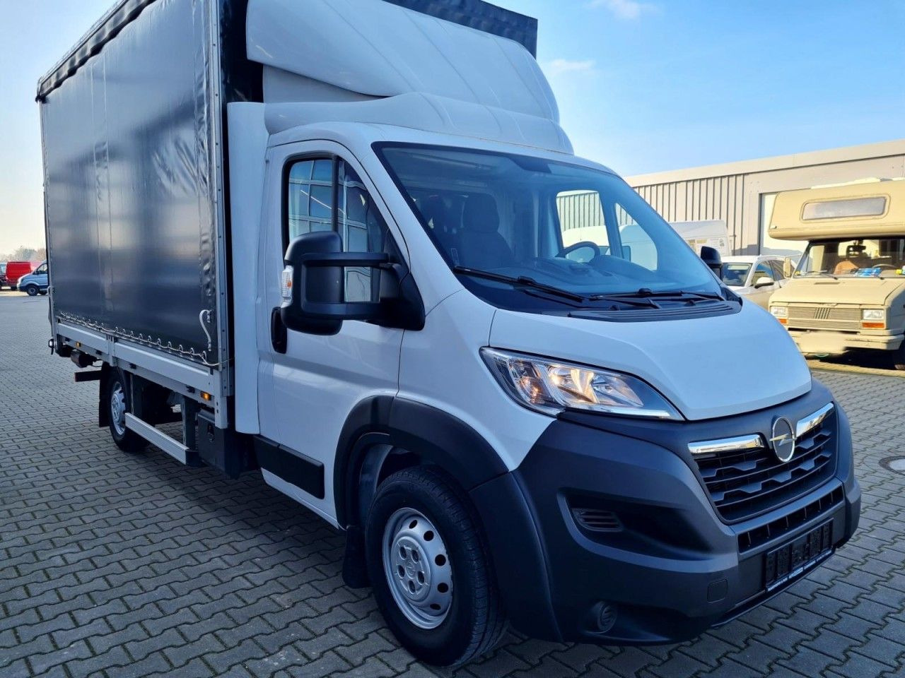 Opel Movano Pritsche Schiebe Plane LBW LUFTFEDER TEMP - Επαγγελματικό αυτοκίνητο με μουσαμά: φωτογραφία 3 Opel Movano Pritsche Schiebe Plane LBW LUFTFEDER TEMP - Επαγγελματικό αυτοκίνητο με μουσαμά: φωτογραφία 3