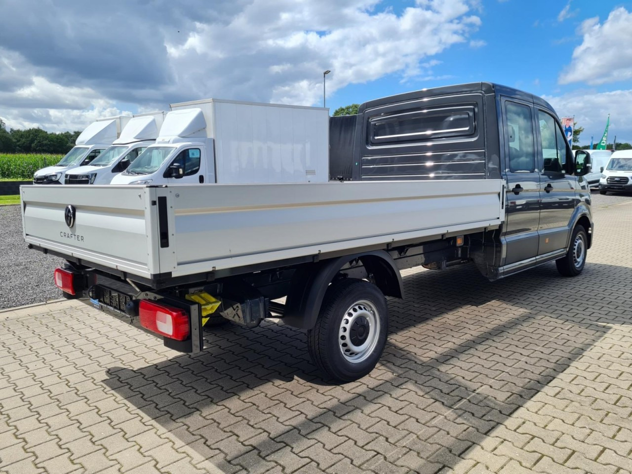 Volkswagen Crafter 35 DOKA Pritsche Maxi L4 KLIMA TEMPOMAT - Μικρό φορτηγό με καρότσα, Διπλοκάμπινο ελαφρύ επαγγελματικό: φωτογραφία 5 Volkswagen Crafter 35 DOKA Pritsche Maxi L4 KLIMA TEMPOMAT - Μικρό φορτηγό με καρότσα, Διπλοκάμπινο ελαφρύ επαγγελματικό: φωτογραφία 5