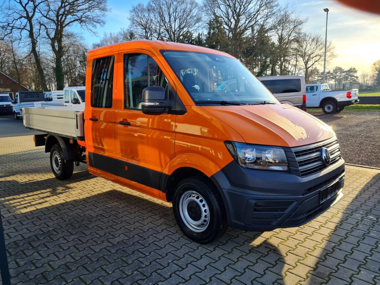 Volkswagen Crafter 35 Doka Pritsche MR AHK KLIMA PDC TEMPOMAT - Μικρό φορτηγό με καρότσα, Διπλοκάμπινο ελαφρύ επαγγελματικό: φωτογραφία 3 Volkswagen Crafter 35 Doka Pritsche MR AHK KLIMA PDC TEMPOMAT - Μικρό φορτηγό με καρότσα, Διπλοκάμπινο ελαφρύ επαγγελματικό: φωτογραφία 3