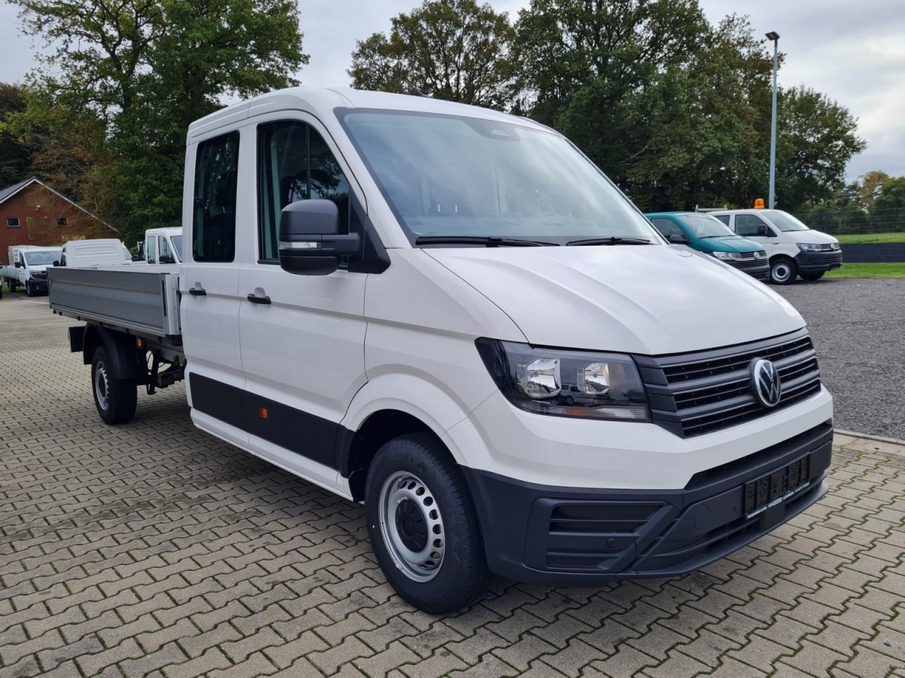 Volkswagen Crafter 35 Doka TDI Pritsche L4 AHK Komfortsitz - Μικρό φορτηγό με καρότσα, Διπλοκάμπινο ελαφρύ επαγγελματικό: φωτογραφία 3 Volkswagen Crafter 35 Doka TDI Pritsche L4 AHK Komfortsitz - Μικρό φορτηγό με καρότσα, Διπλοκάμπινο ελαφρύ επαγγελματικό: φωτογραφία 3