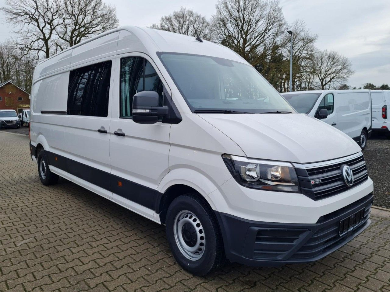 Βαν, Διπλοκάμπινο ελαφρύ επαγγελματικό Volkswagen Crafter 35 Kasten 4MOTION L4H3 Plus Doka 7-Sitze: φωτογραφία 19
